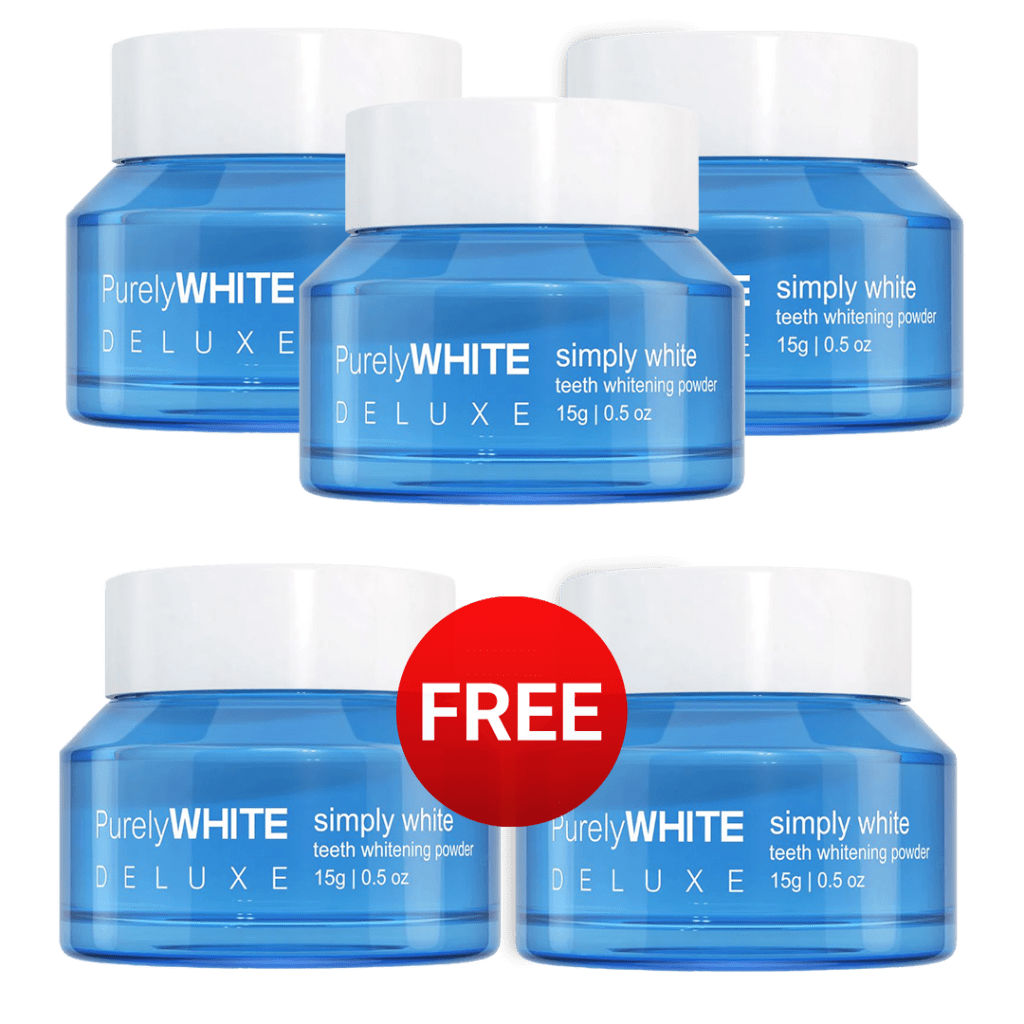 PurelyWHITE Deluxe Teeth Whitening Powder