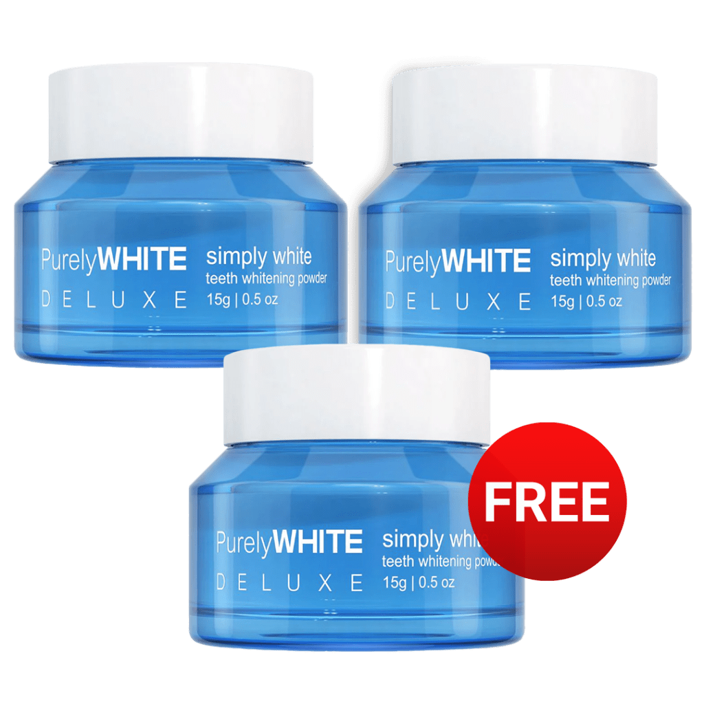 PurelyWHITE Deluxe Teeth Whitening Powder